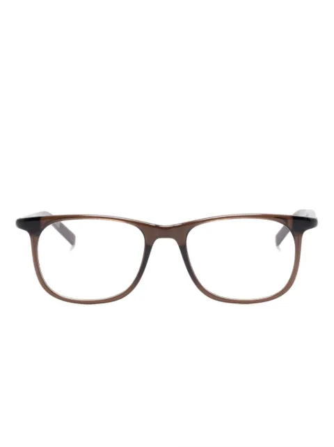 Montblanc square-frame glasses Brown MB0351O