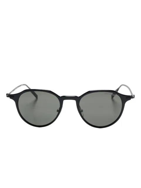 Montblanc round-frame sunglasses Black MB0355S001