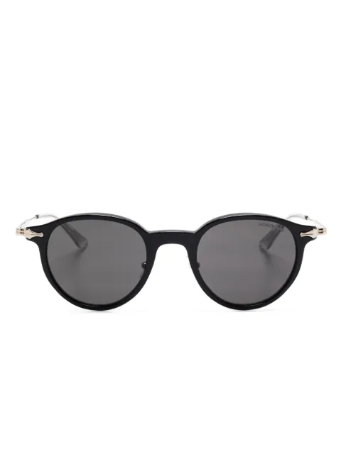 Montblanc round-frame sunglasses Black MB0362S