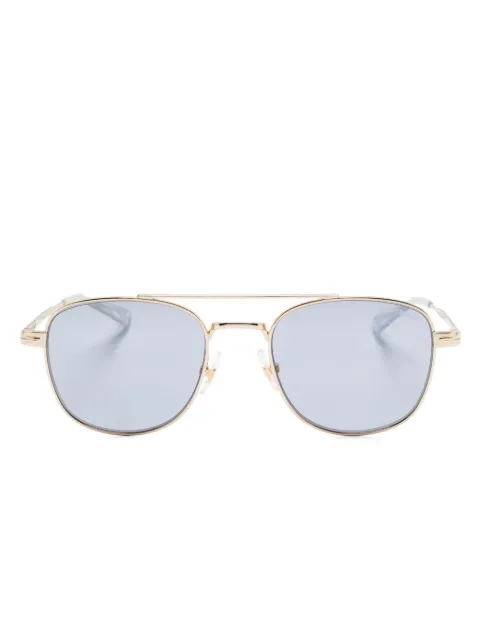 Montblanc pilot-frame sunglasses Gold MB0363S
