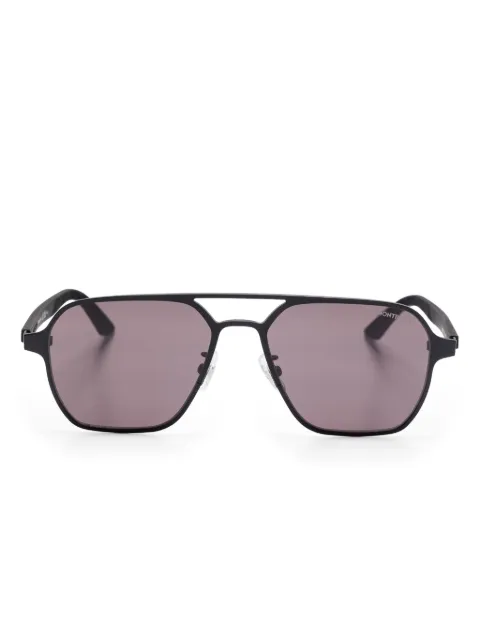 Montblanc pilot-frame sunglasses Black MB0360S