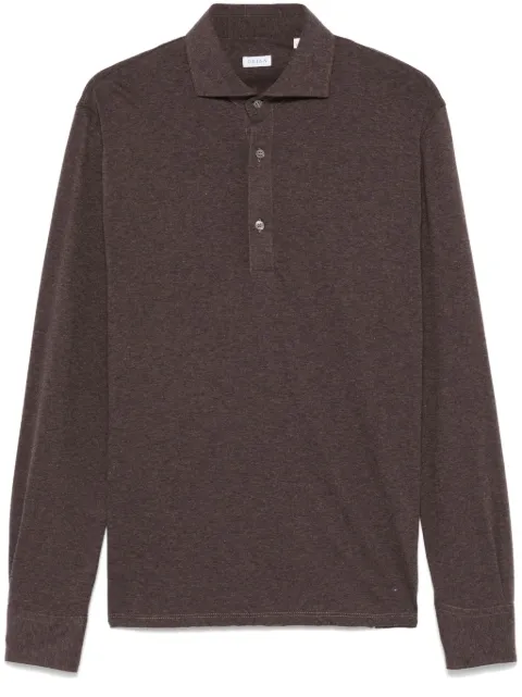 Orian jersey polo shirt Brown POLOIFL02J158
