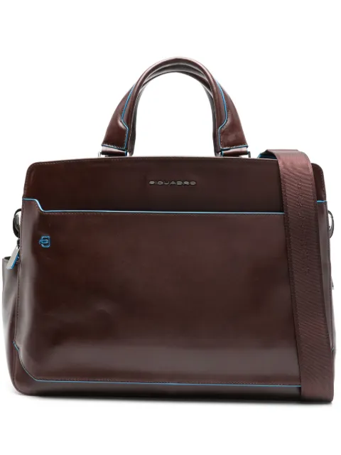 PIQUADRO leather laptop bag Brown CA6590B2
