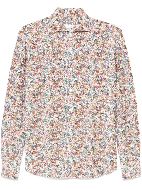 Orian floral-print shirt White T102