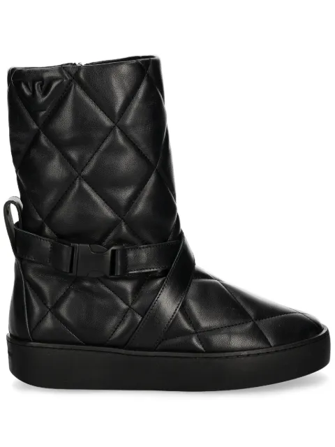 Emporio Armani quilted snow boots Black X3N186XF817