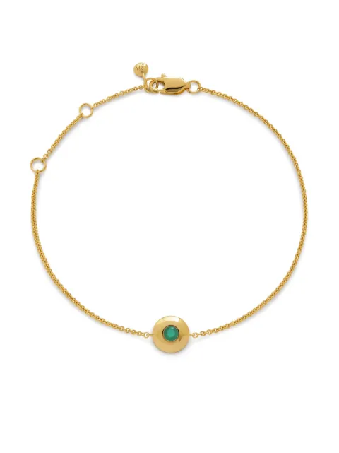Monica Vinader 18kt yellow gold vermeil May Birthstone bracelet Gold GPBLBSNLEME