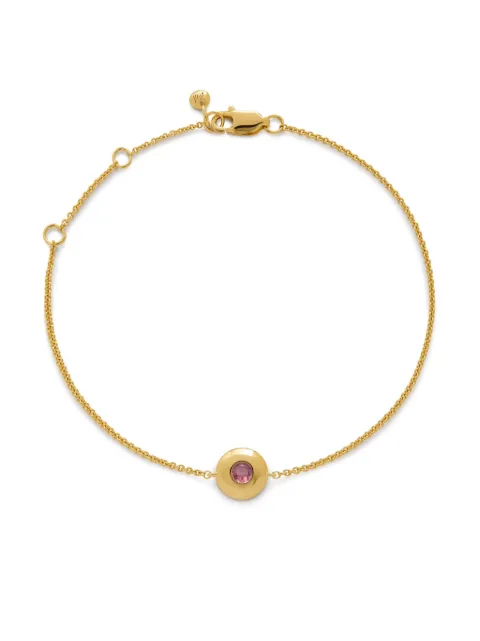 Monica Vinader 18kt yellow gold vermeil October Birthstone bracelet Gold GPBLBSNLPTR