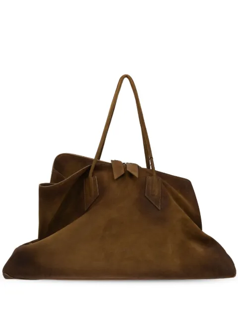 The Attico La Passeggiata large tote bag Brown 250WAH00057LBT108AA
