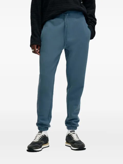 AllSaints Raven logo-embroidered track pants Blue M031TA