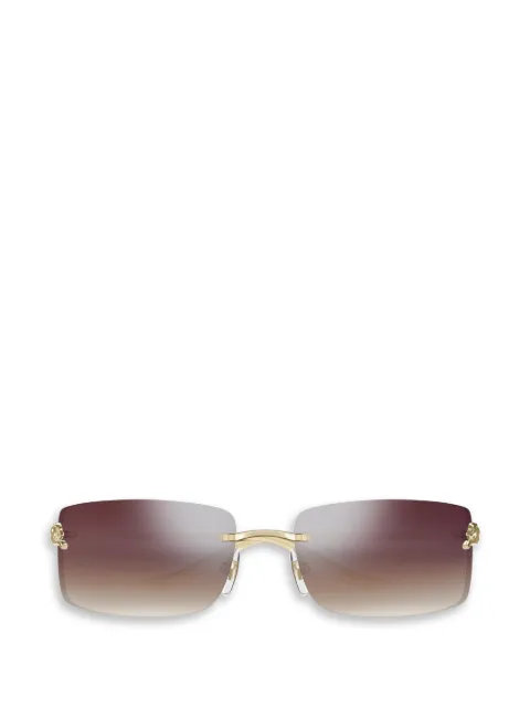 Cartier Eyewear retangle-shape sunglasses Gold CT0503S003