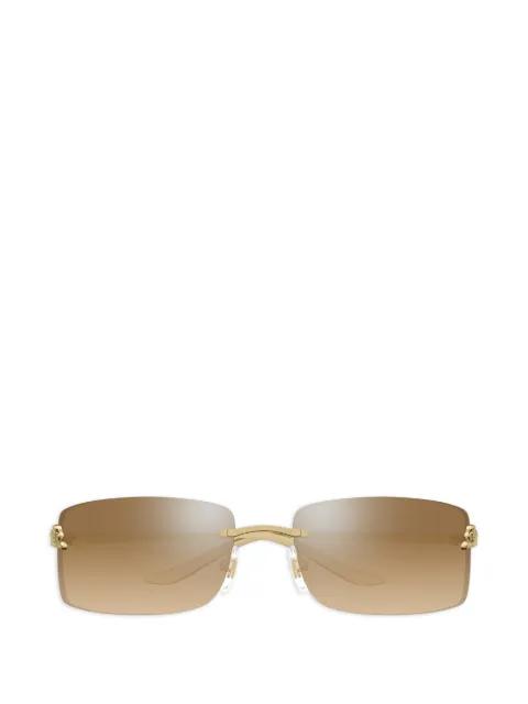 Cartier Eyewear Panthère rectangle-shape sunglasses Gold CT0503S004