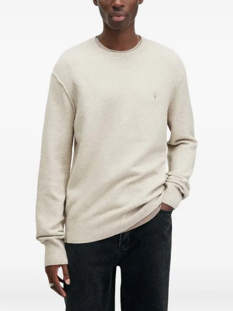 AllSaints Statten crew-neck sweater Neutrals M039KA