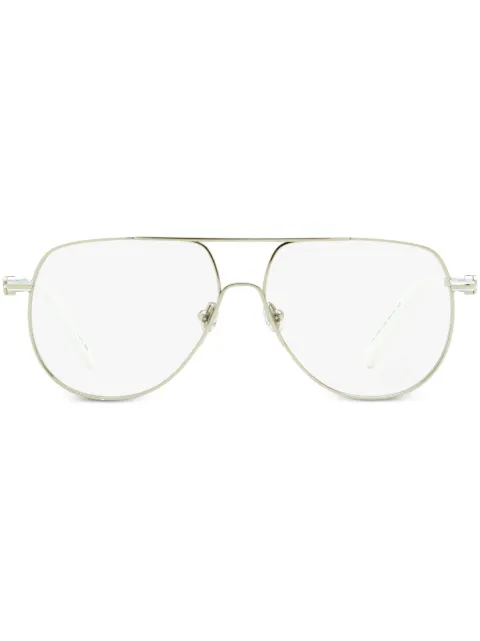 Moncler Eyewear ML5202 pilot-frame glasses Gold ML5202
