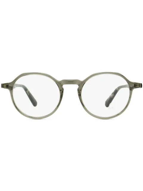 Moncler Eyewear ML5120 oval-frame glasses Grey ML5120
