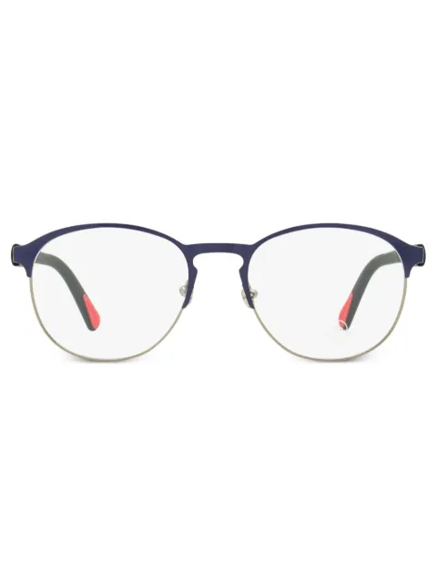 Moncler Eyewear round-frame glasses Blue ML5192