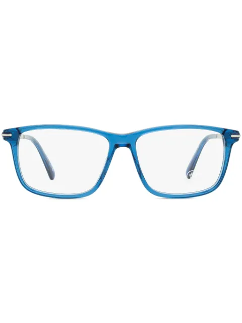 Moncler Eyewear ML5205 rectangle-frame glasses Blue ML5205