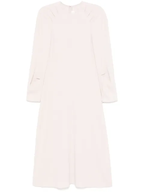 Victoria Beckham crepe midi dress Pink 1424WDR005959A