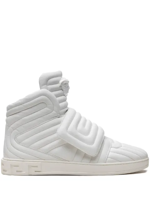 Versace quilted high-top "White" sneakers White DSU6171DNAXG