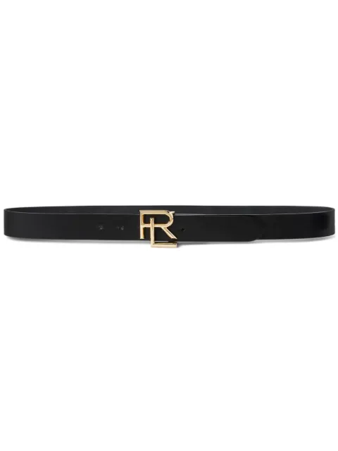 Ralph Lauren Collection logo-buckle belt Black 408930740004