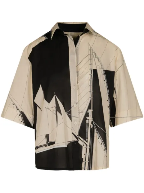 Johanna Ortiz Salty Promisses shirt Neutrals PT02713