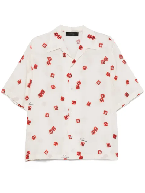 AMIRI Dice shirt White AMSTCA1093