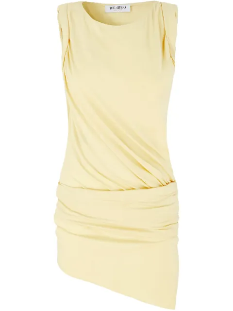 The Attico sleeveless dress Yellow 250WCA00396JJJ053AA