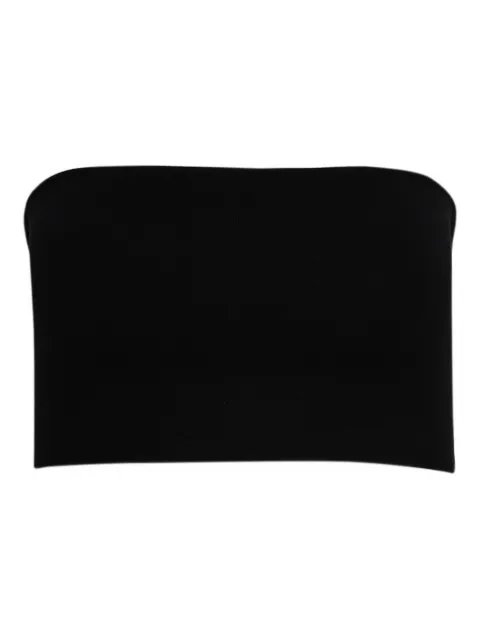 VETEMENTS strapless knitted top Black WA66KN130B