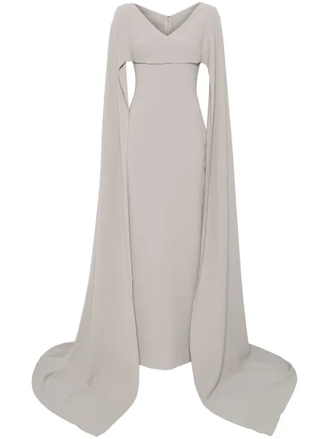 Solace London Morgan maxi dress Grey OS43027
