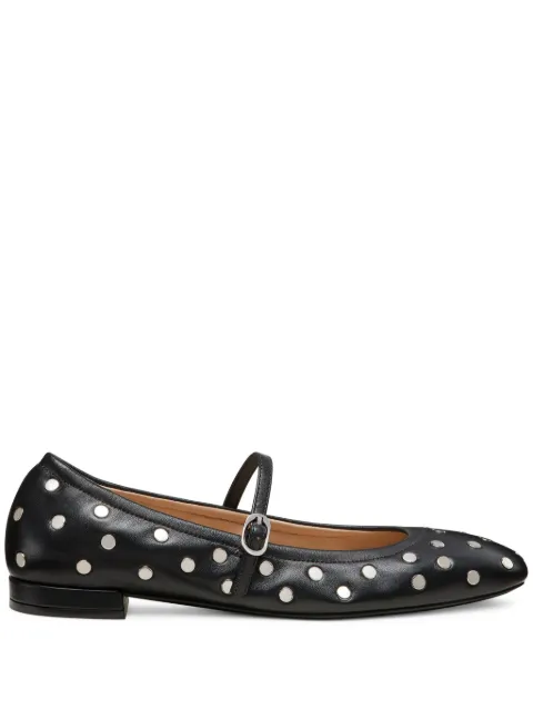 Stuart Weitzman Claris Stud ballet flats Black SJ407SMO