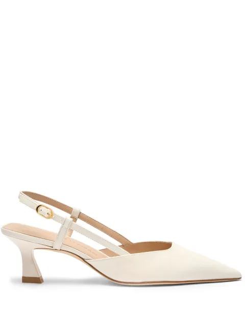 Stuart Weitzman 50mm Vinnie pumps Neutrals SJ435PAT