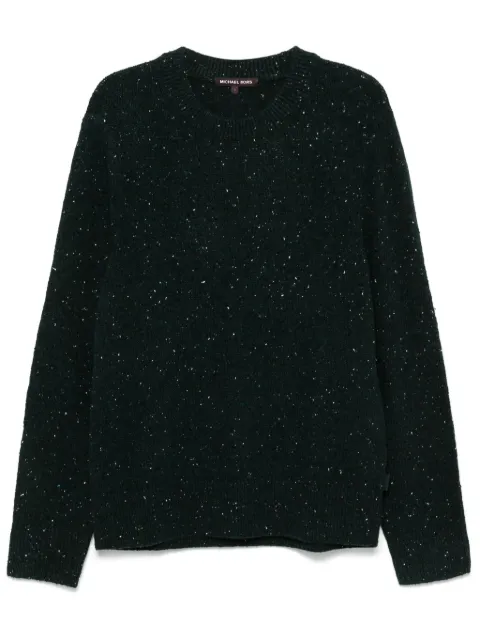 Michael Kors speckle-knit sweater Green CF460D2322