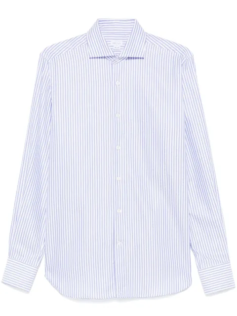 Orian striped shirt Blue W102