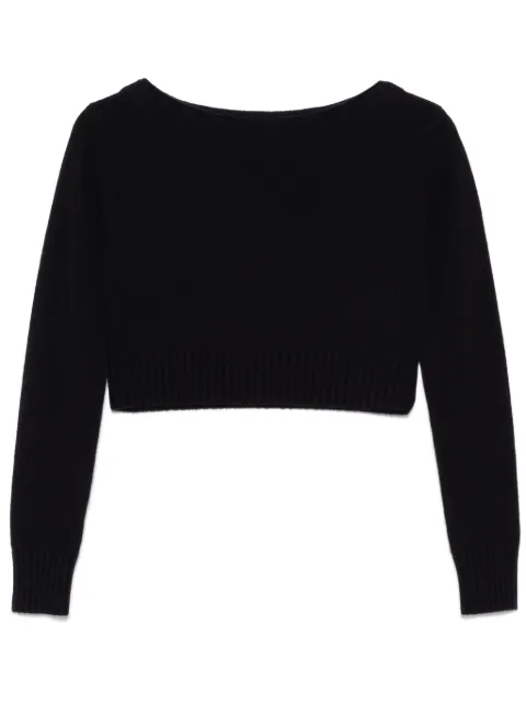 Max Mara cropped sweater Blue 2421366062