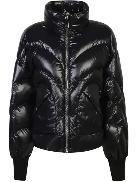 Khrisjoy Corazon puffer jacket Black KWF24R0624NY0002