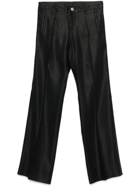 Gucci Pre-Owned 2000s flared trousers Black GUC250BT