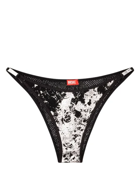 Diesel x Savage x Fenty foiled briefs Black A156170LKBZ