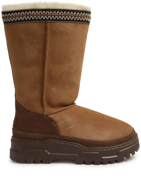 UGG fur-lined snow boots Brown 1158323