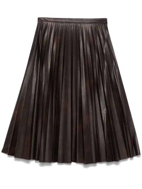 PINKO pleated midi skirt Brown 104440A286