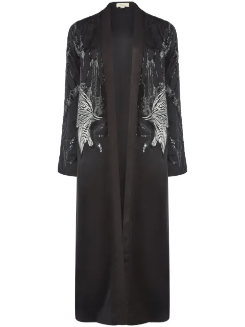 Temperley London Inez coat Black 24AWNEZ53355
