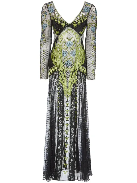 Temperley London Gigi maxi dress Black 24AWGGI54647