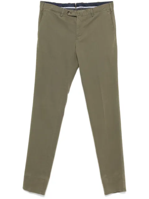 PT Torino slim-cut chino trousers Green CODT01Z00CL1NU46