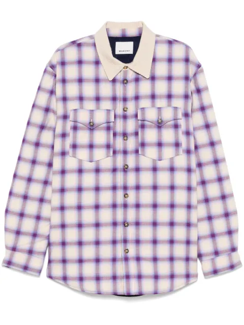 MARANT Steeve shirt jacket Neutrals VE0378HAB3I01H