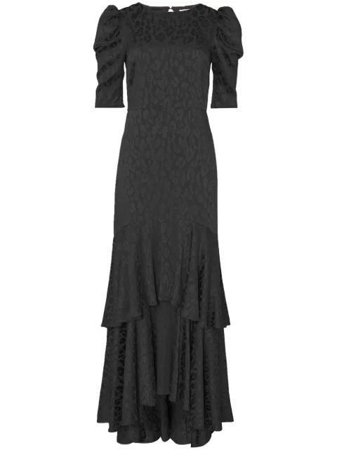 Temperley London Willow maxi dress Black 24AWWIL54677