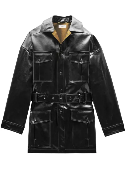 Saint Laurent Saharienne jacket Black 801536Y6I90