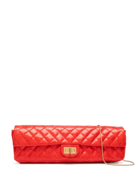 CHANEL Pre-Owned 2008 classic flap bag Red CHANELREDPATENTLONGFLAP