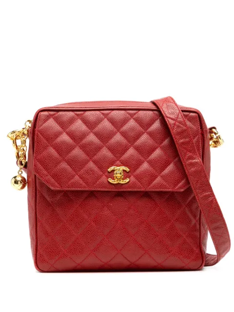 CHANEL Pre-Owned 1994 classic flap crossbody bag Red CHANELREDCAVIARTOTE