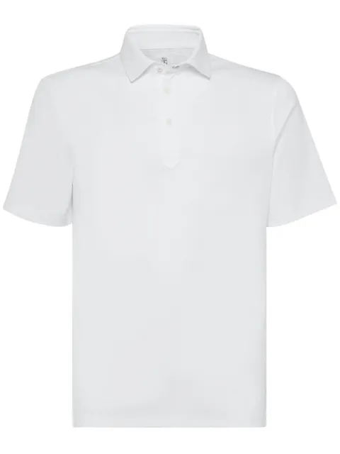 Brunello Cucinelli cotton polo shirt White M0B133936C6159