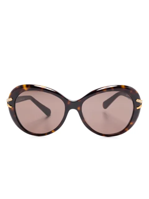 Swarovski Eyewear crystal-embellished sunglasses Brown SK6026