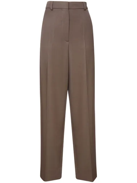 Stella McCartney wool tailored trousers Brown 6402243EU7802801