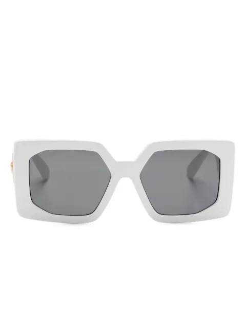Versace Eyewear Medusa plaque sunglasses White VE4478U